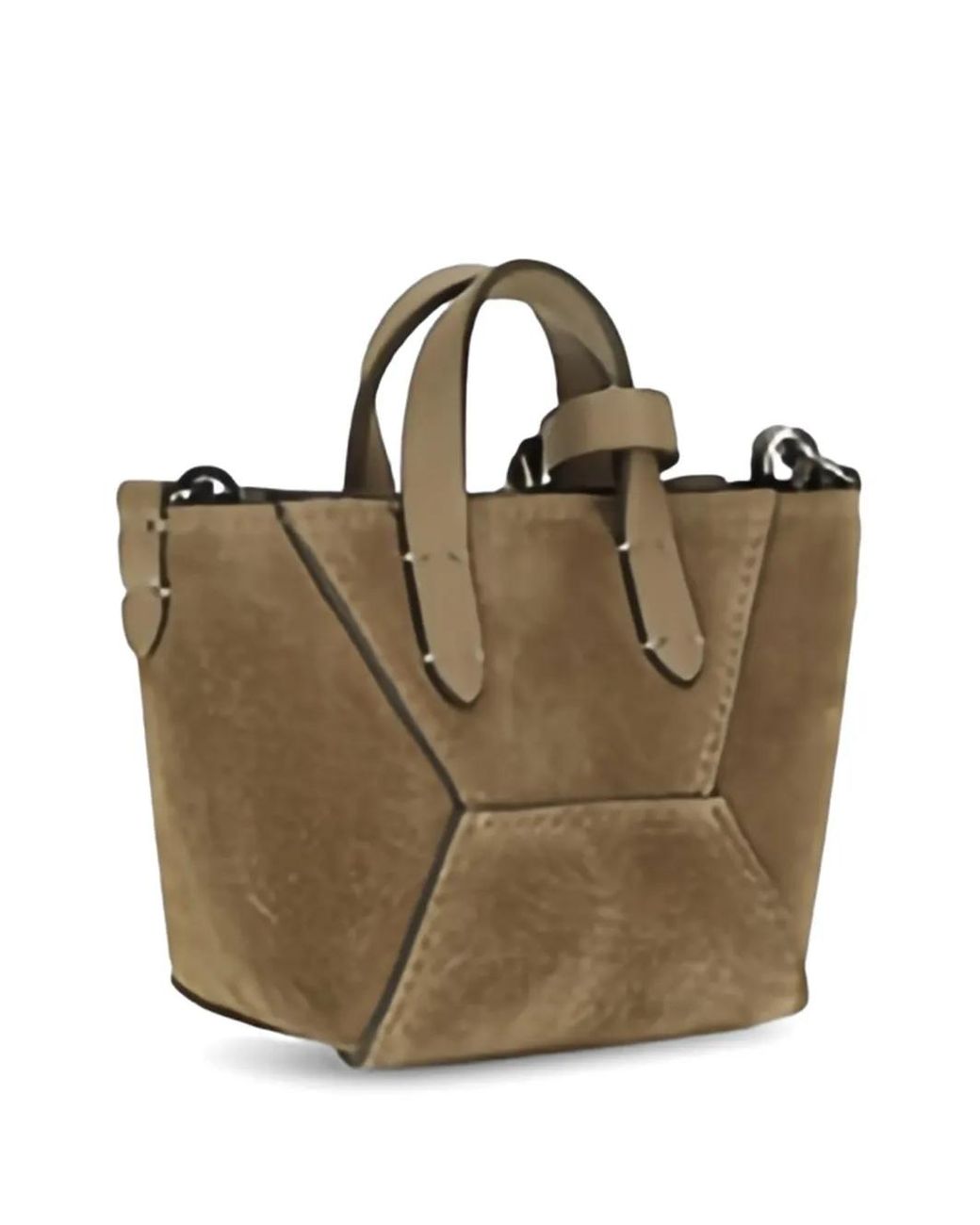 Brunello Cucinelli Brown Bc Duo Micro Bag