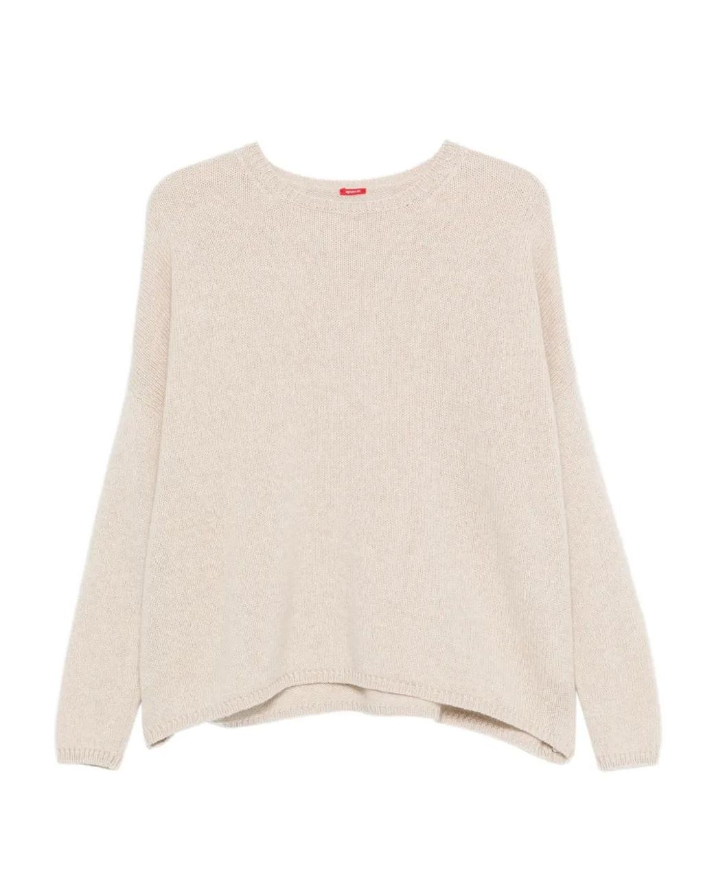 Apuntob Natural Round-Neck Sweater