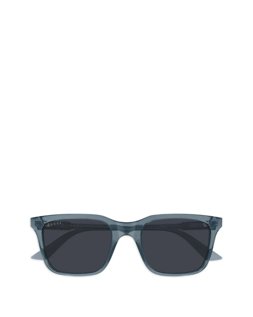 Gucci Blue Lunettes De Soleil À Monture Carrée for men