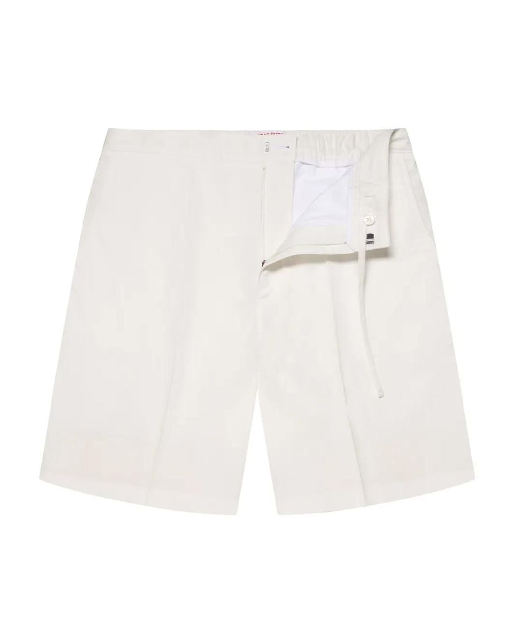 Orlebar Brown White Laurent Shorts for men