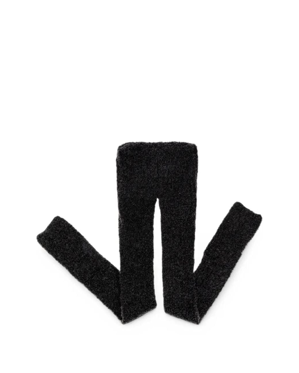 KNWLS Black Precious Animal-Ear Scarf Beanie Hat