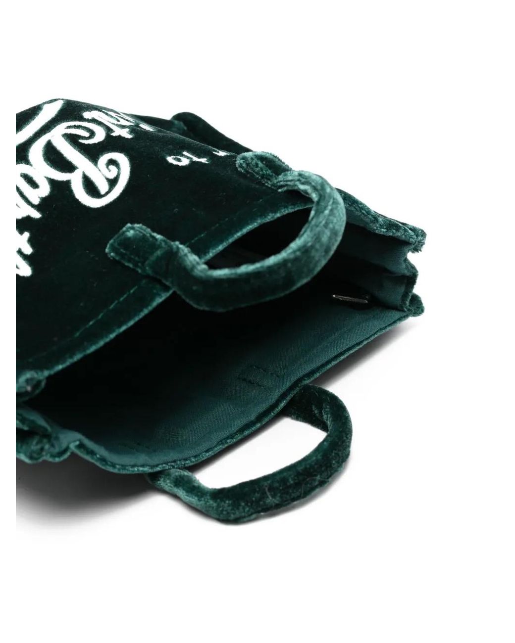 Mc2 Saint Barth Black Logo-Embroidered Mini Bag