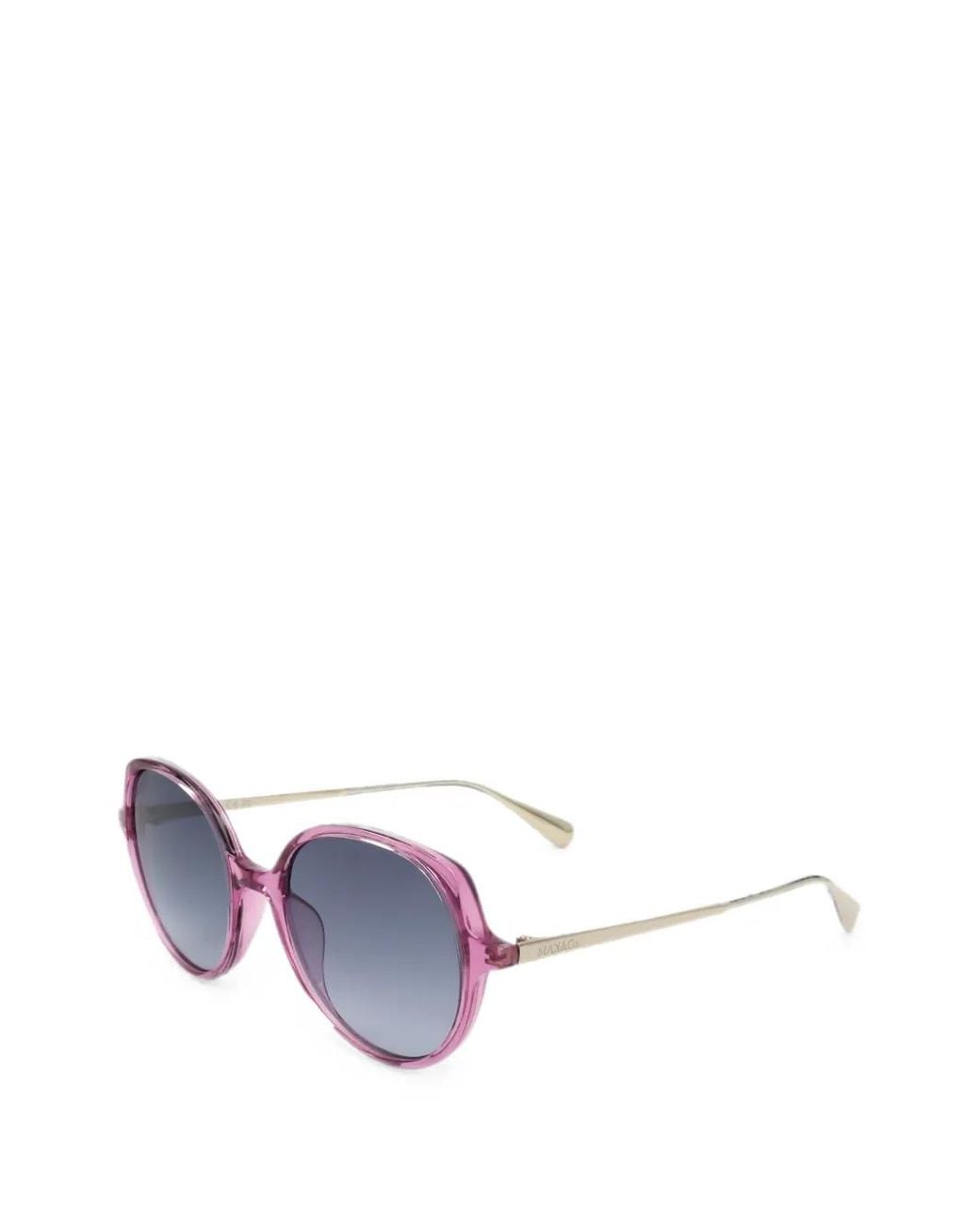 MAX&Co. Blue Round-Frame Sunglasses