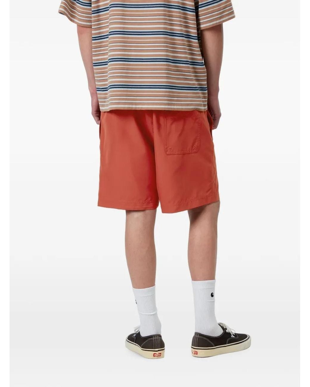 Carhartt Red Chase Swim Trunks for men