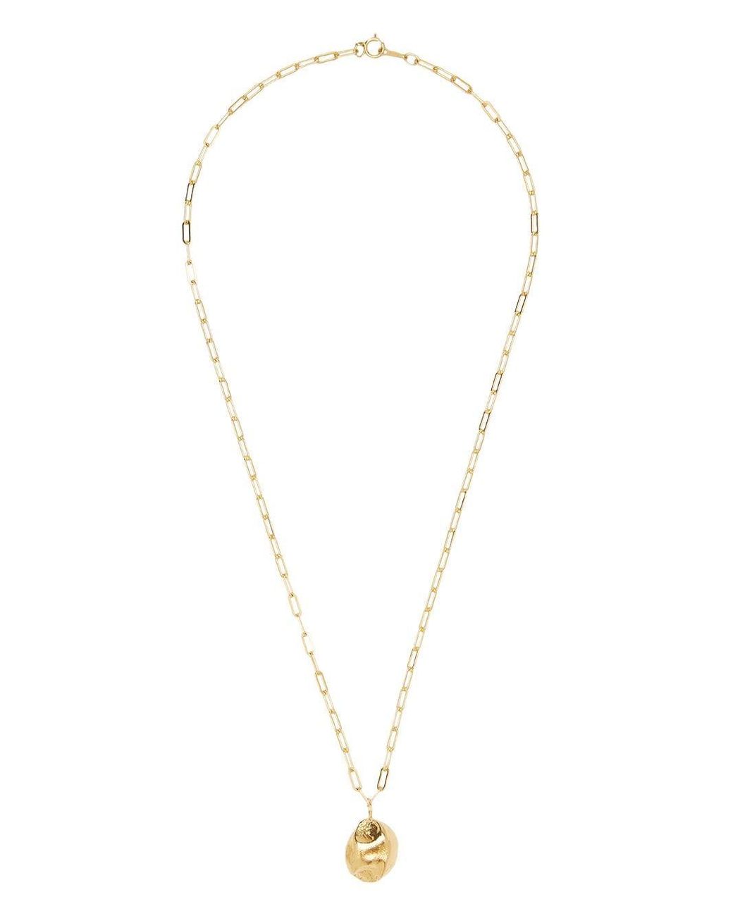 Alighieri Minerva Chain Pendant Necklace in Gold (Metallic) | Lyst UK
