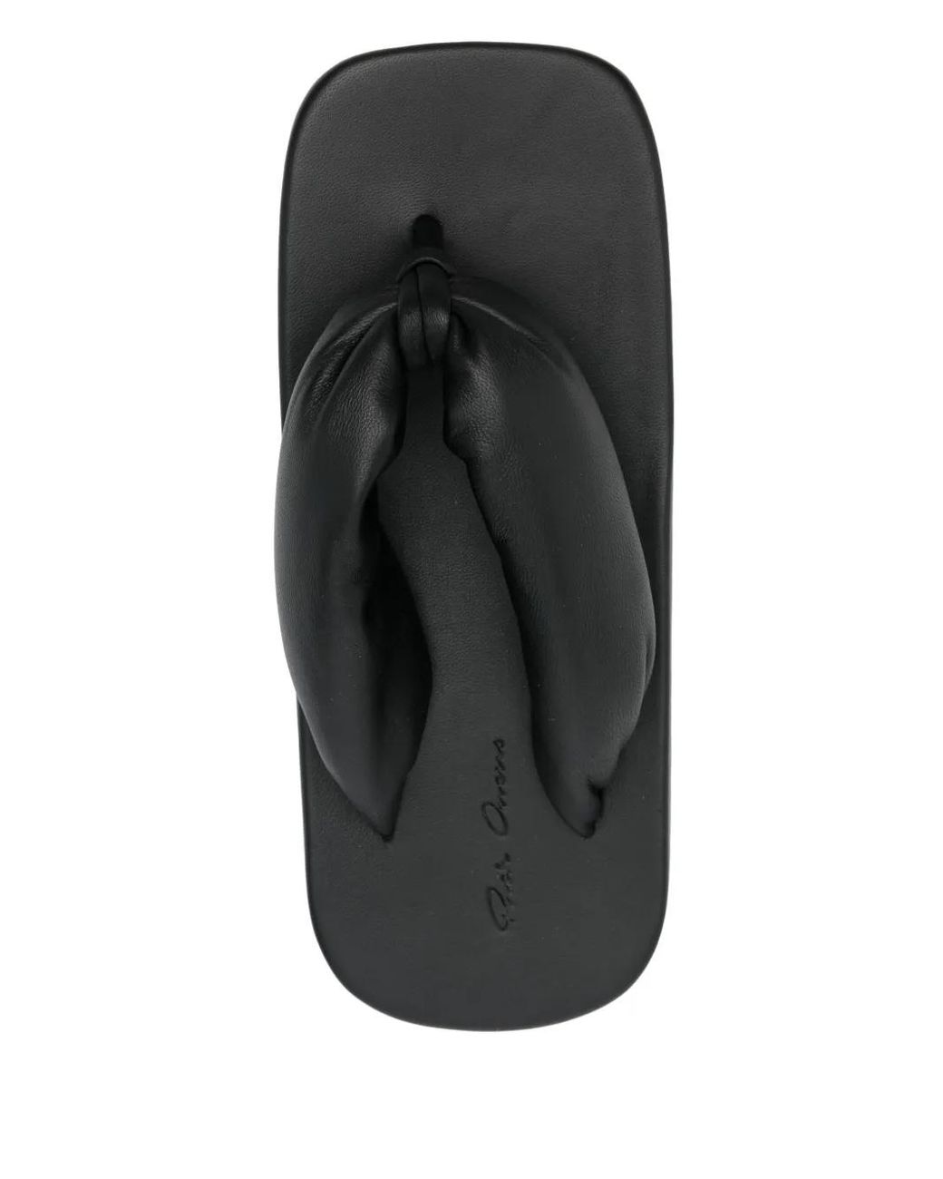 Rick Owens Hollywood サンダル ブラック | Lyst