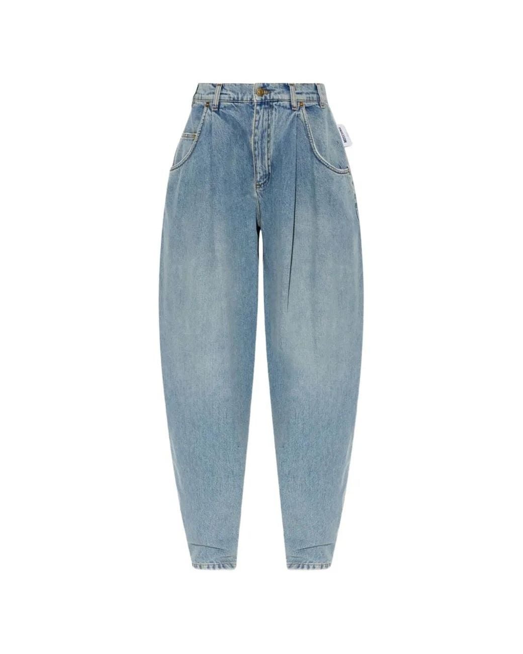 Moschino Blue Tapered Jeans