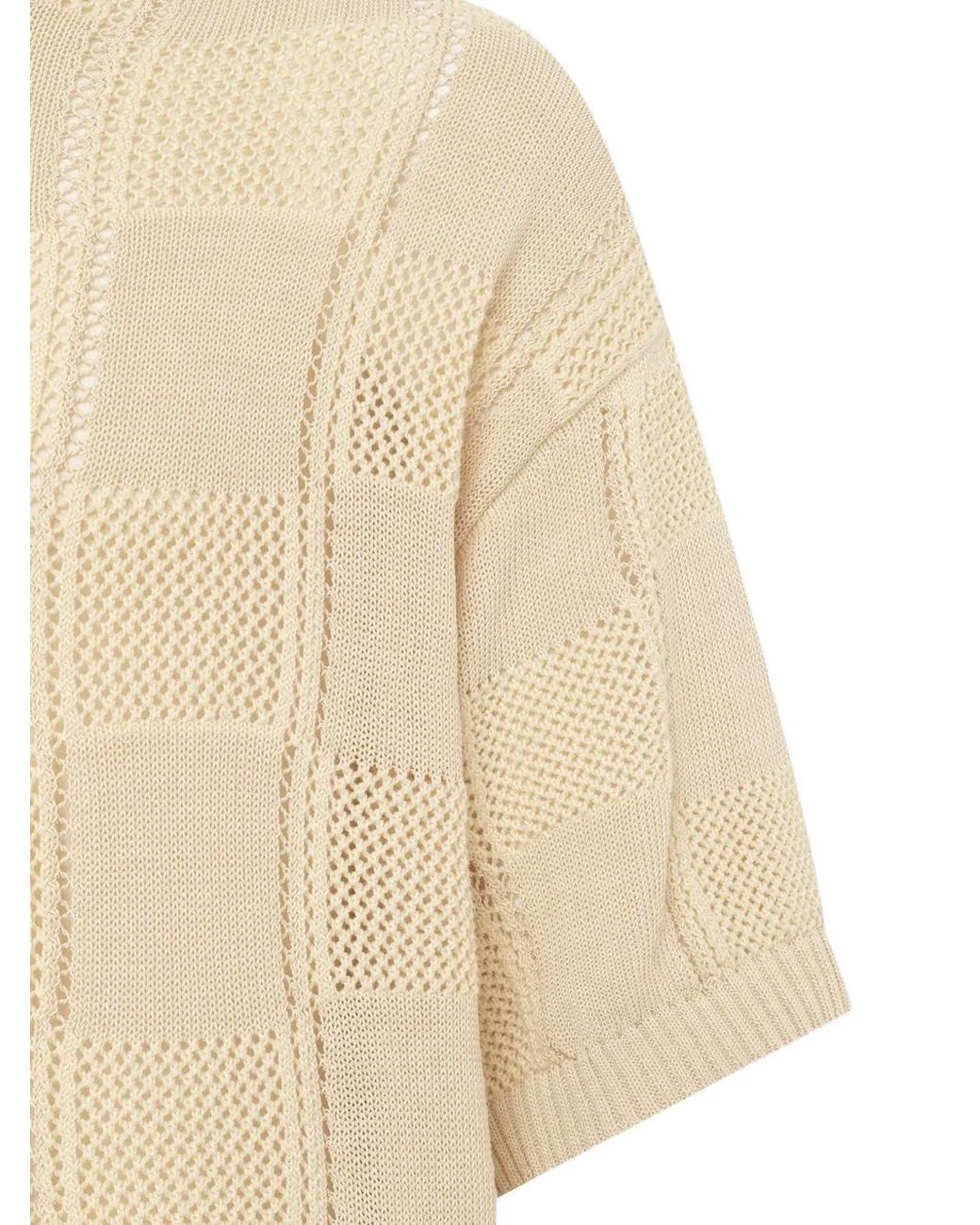 T-Shirt À Carreaux Laneus pour homme en coloris Natural