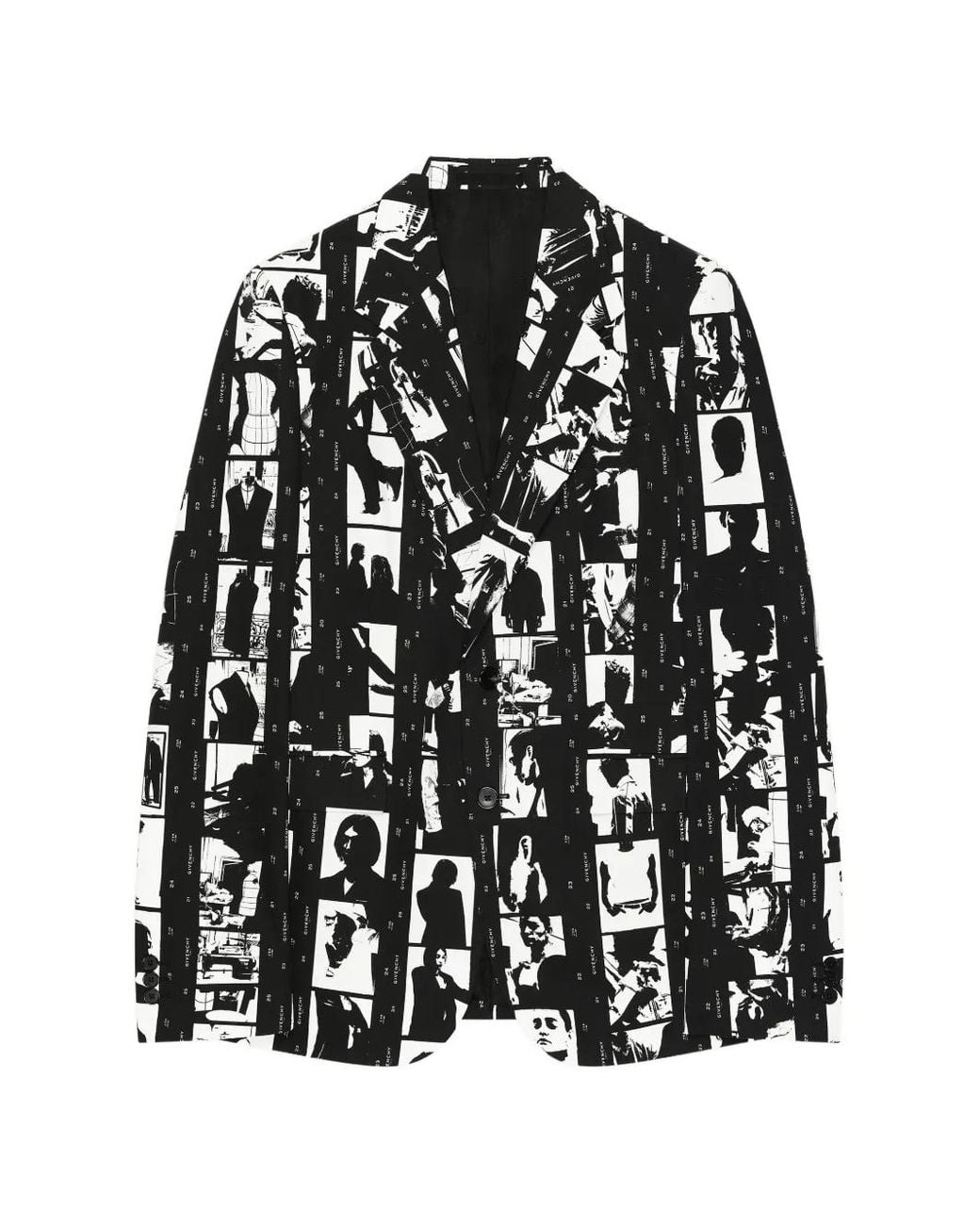 Givenchy Black Fitted Jacket for men