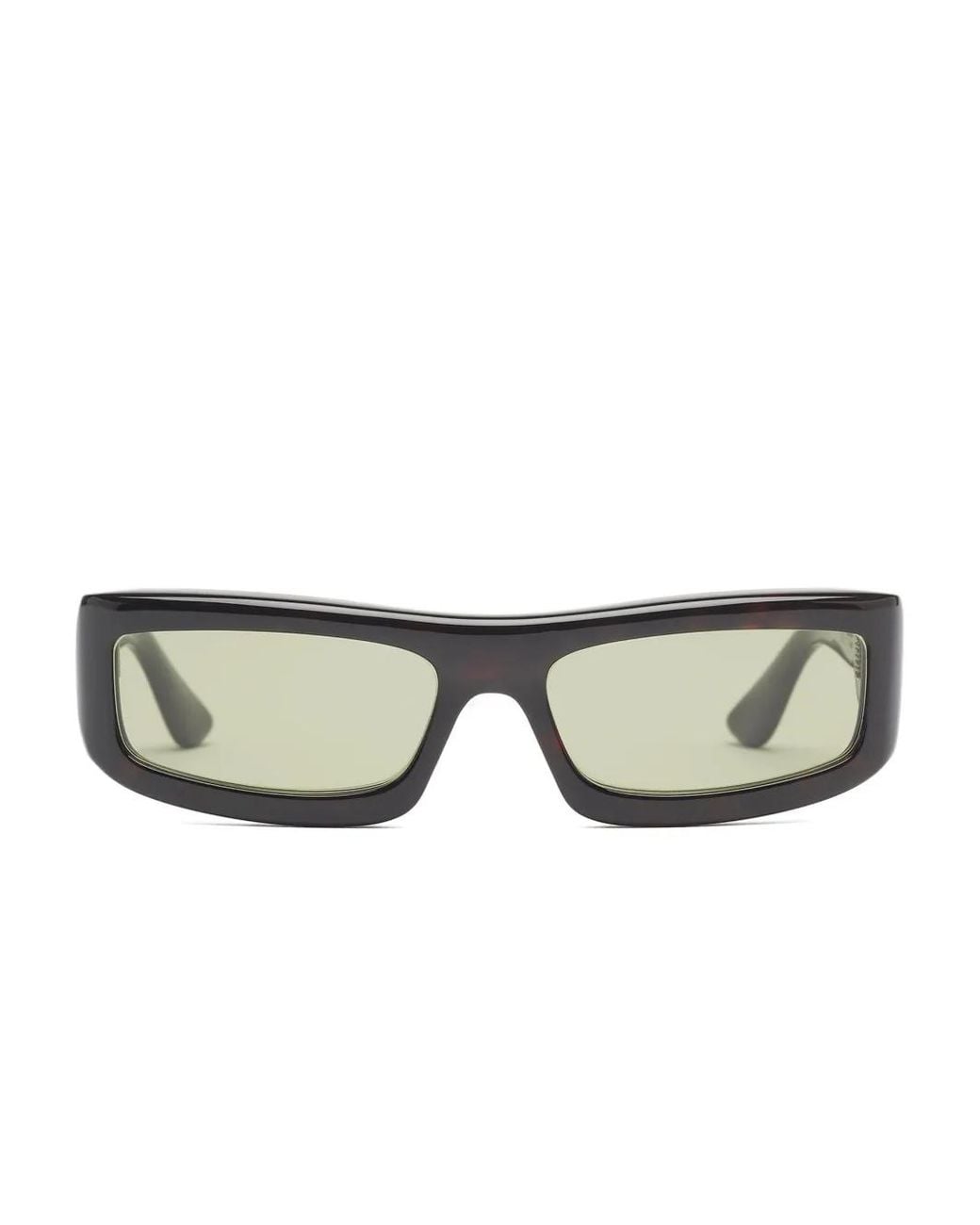 Port Tanger Gray Daryan Rectangle-Frame Sunglasses
