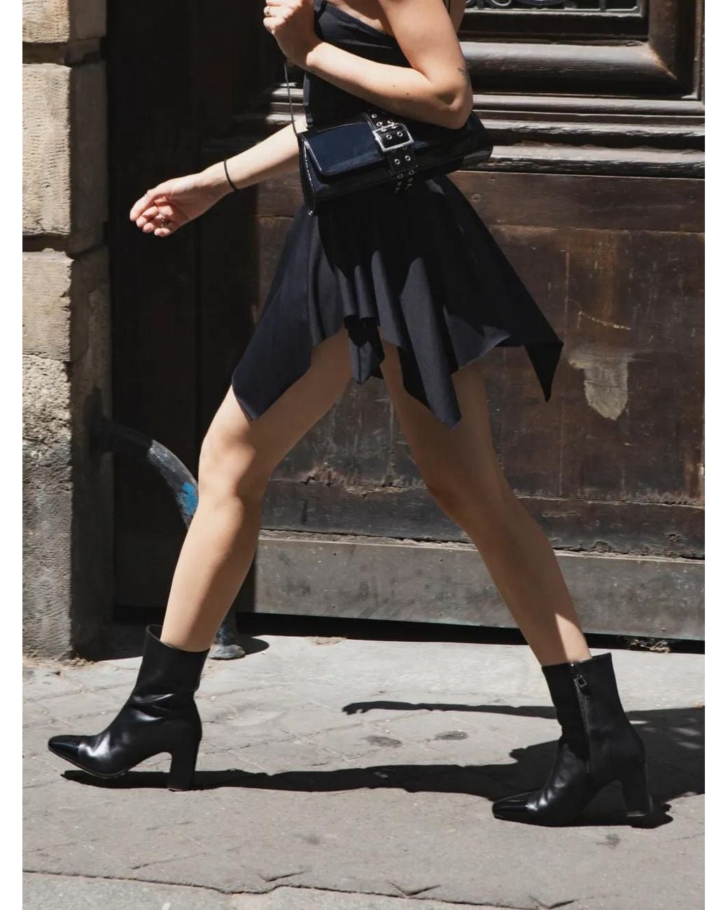 CAREL PARIS Black Sofia Ankle Boots