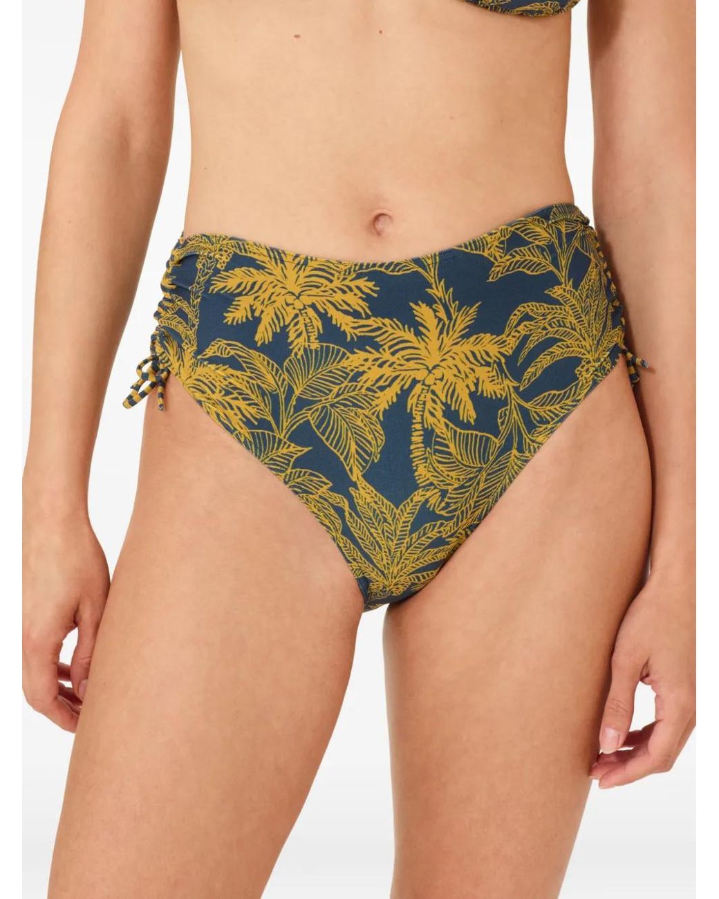 Eres Green Voyageuse Mid-Rise Bikini Bottoms