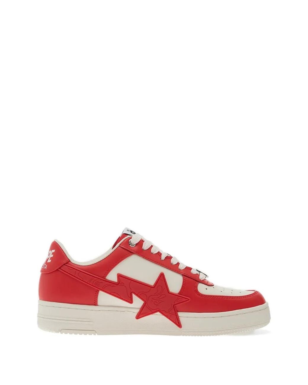 A Bathing Ape Red Baskets Bape Sta Os Os 2 M2 for men