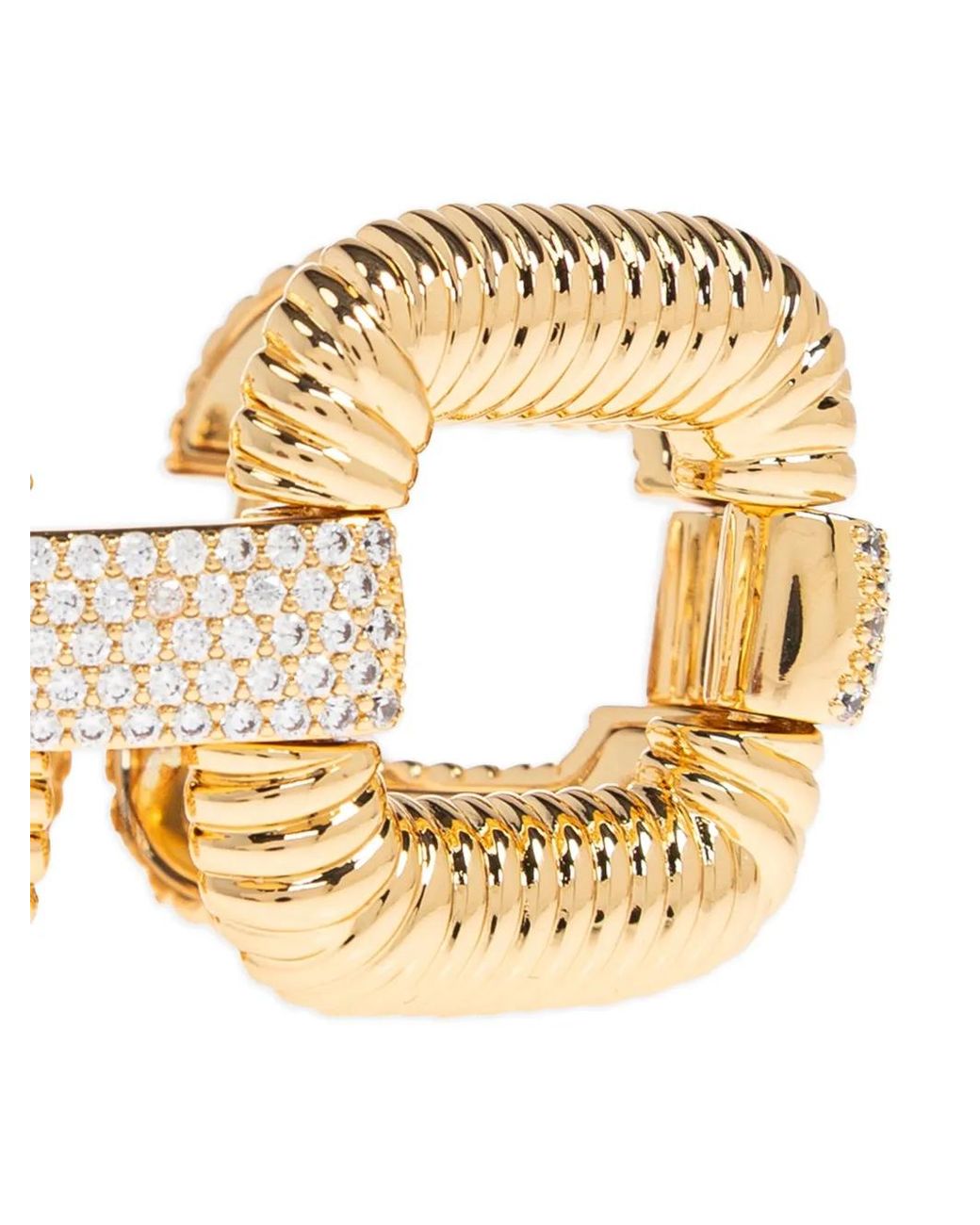 Self-Portrait Metallic Knocker Bracelet