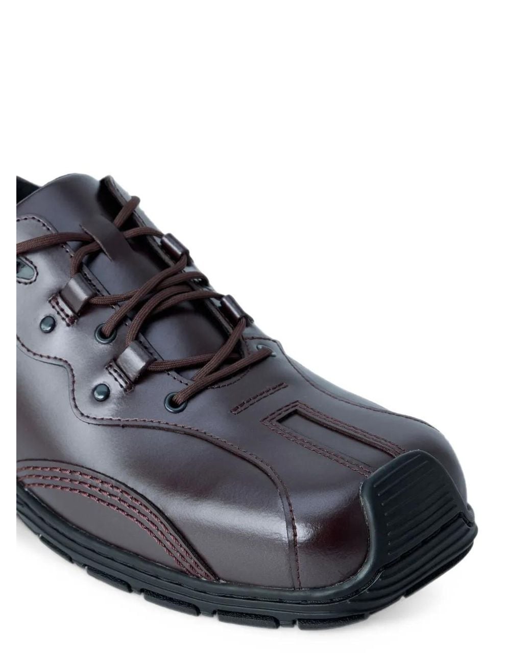 Dr. Martens Blue Aurix 5I Lace-Up Leather Shoes