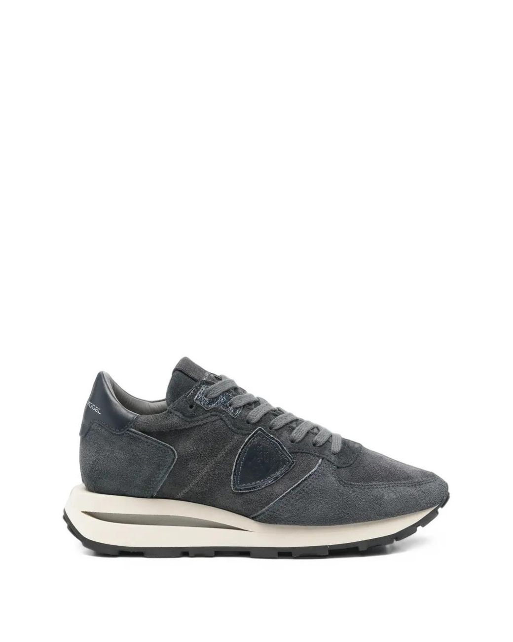 Philippe Model Gray Tropez Haute Sneakers