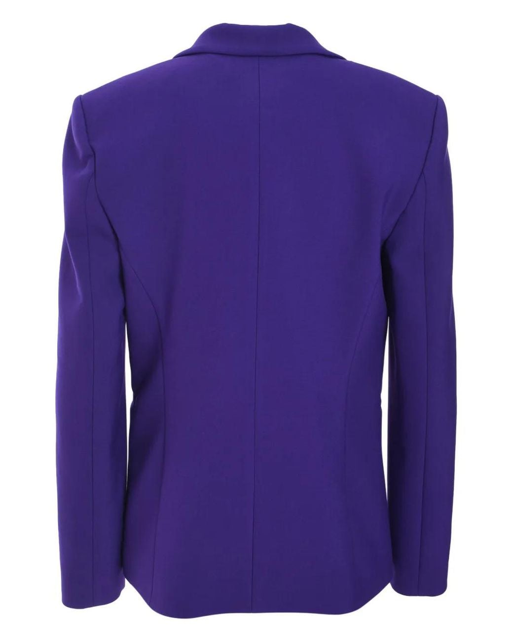 SIMONA CORSELLINI Blue Single-Breasted Blazer