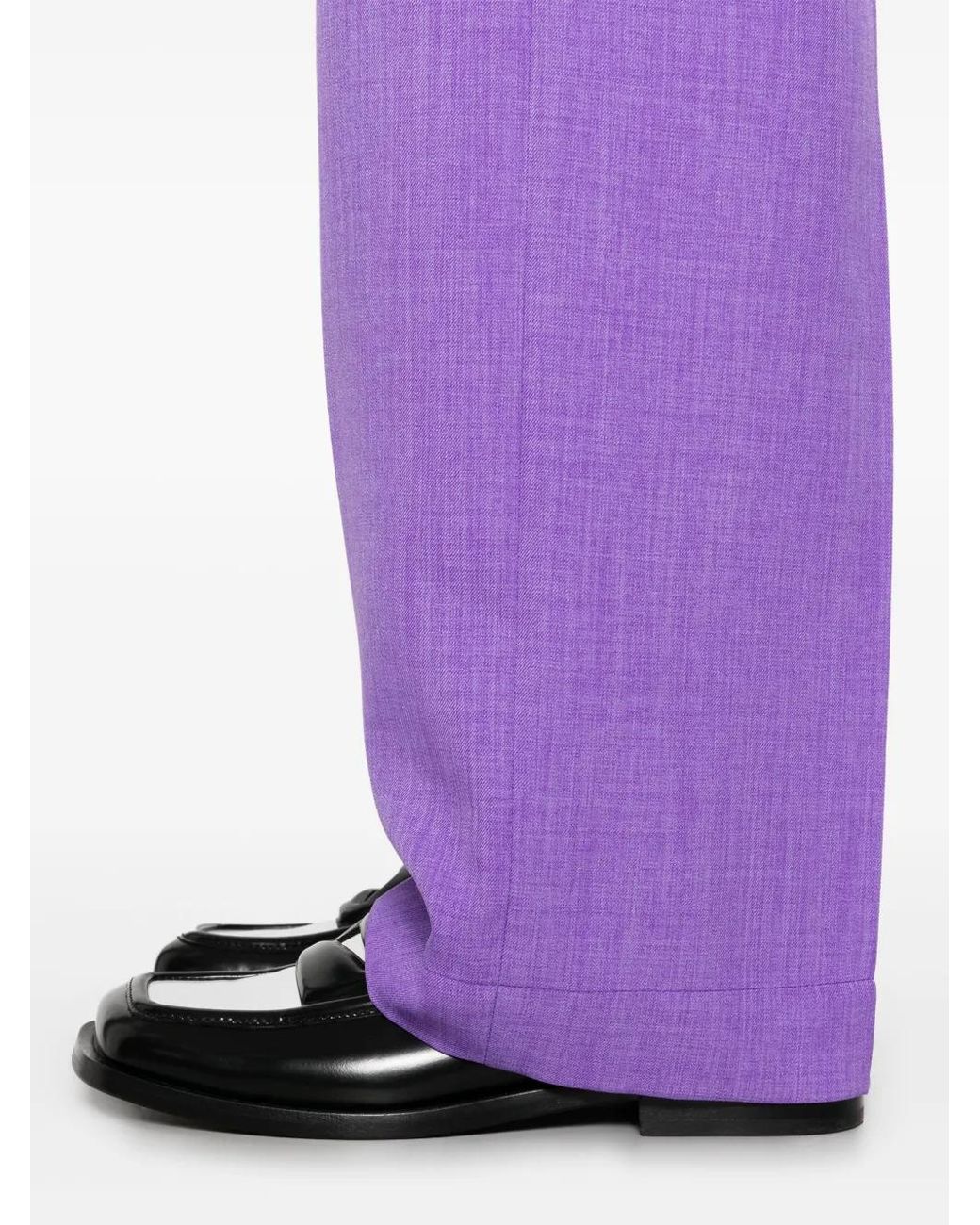 Gcds Purple Tailored Trousers