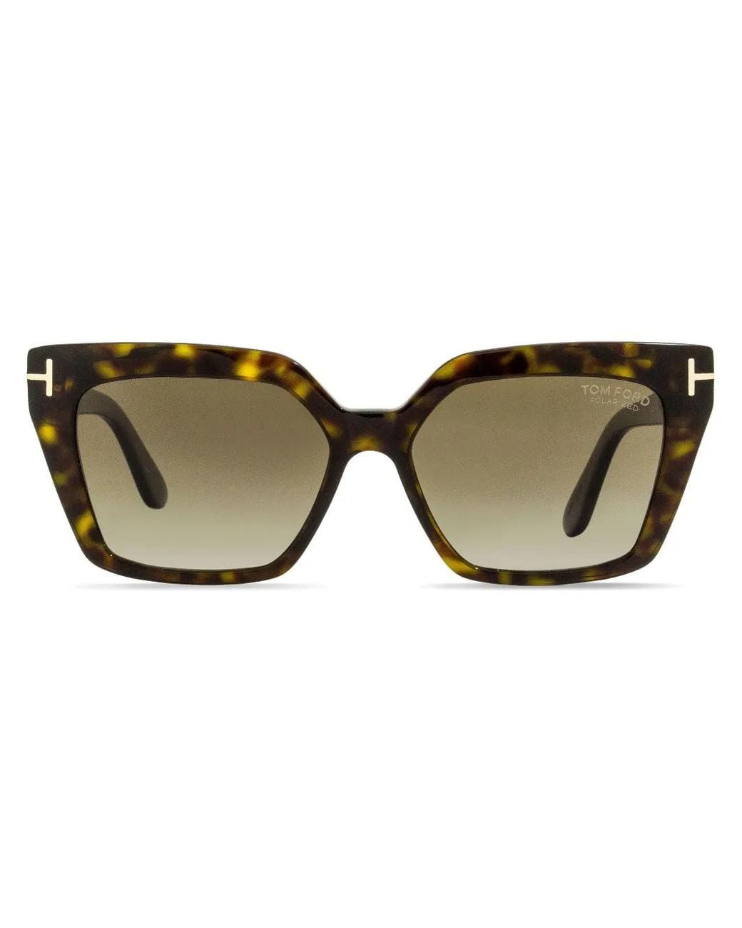 Tom Ford Brown Winona Cat-Eye Frame Sunglasses