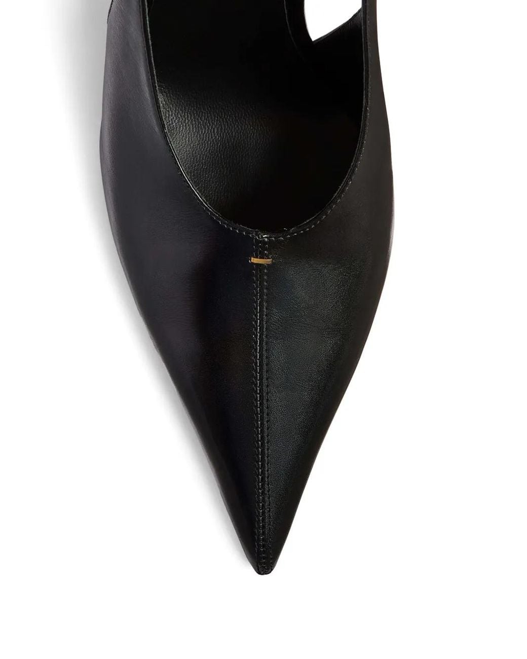 Khaite Black Bella Low Pumps