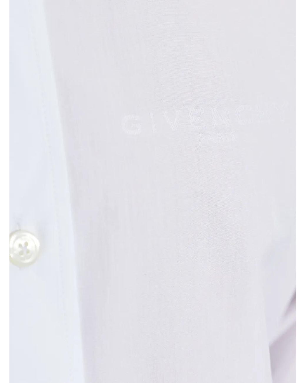 Givenchy White Slim Fit Shirt for men