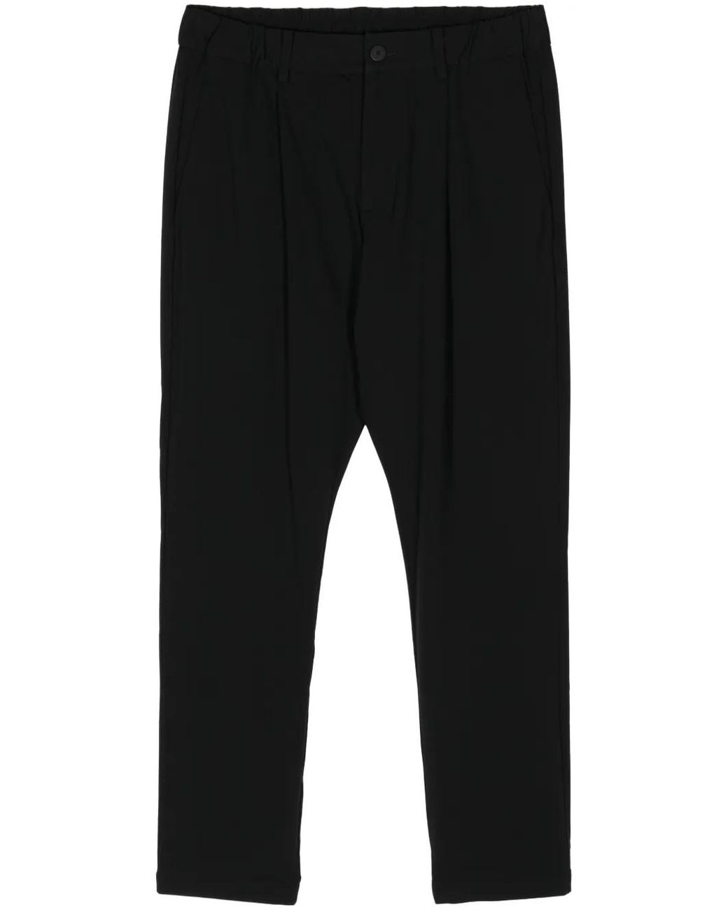 Attachment Black Slim-Cut Trousers for men