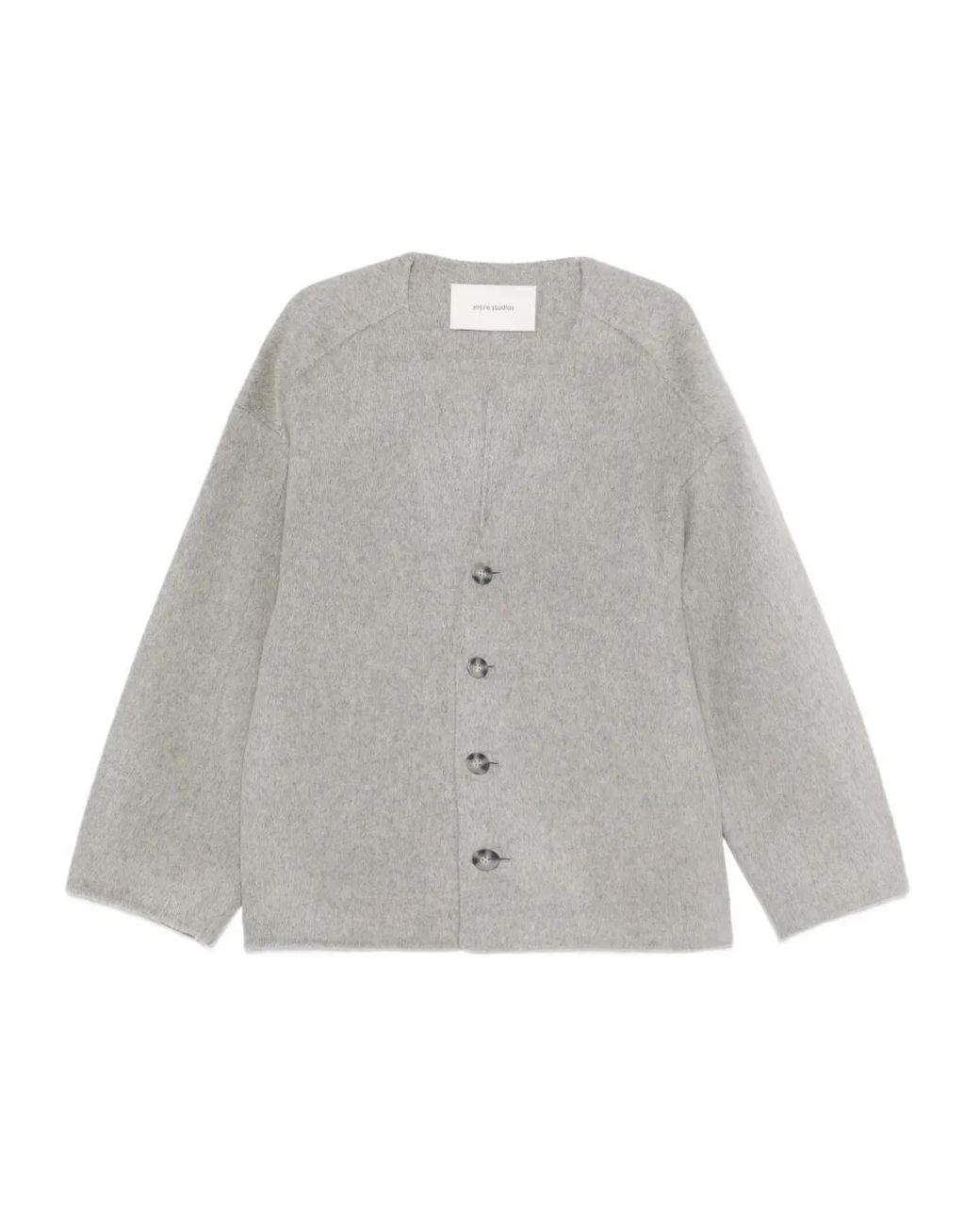 Entire studios Gray Jool Button Jacket