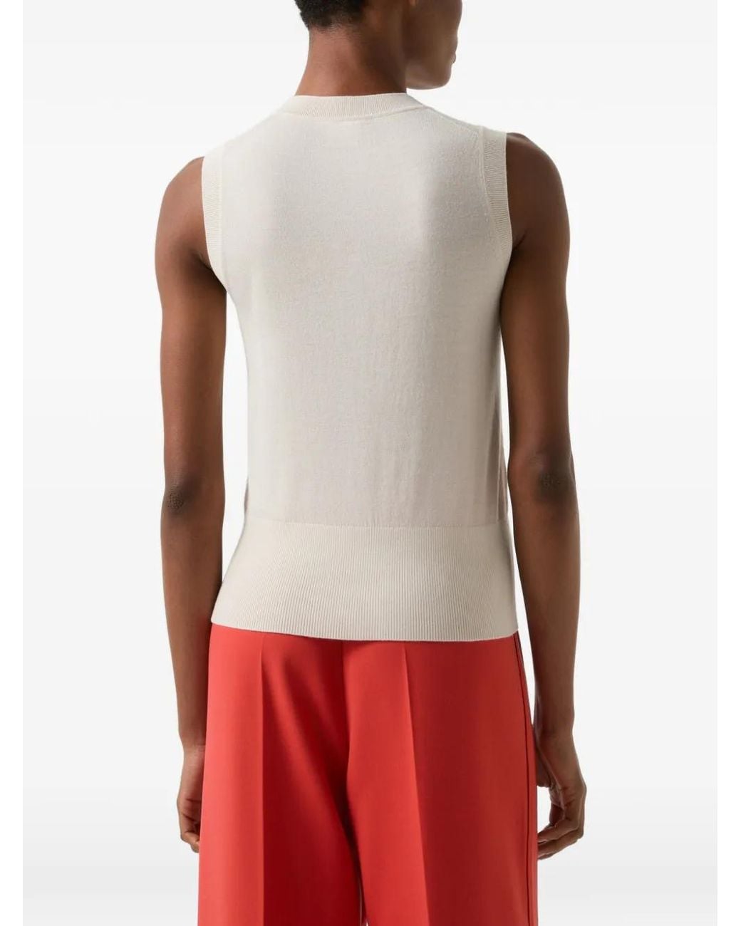 Bogner Natural Isola Knitted Tank Top