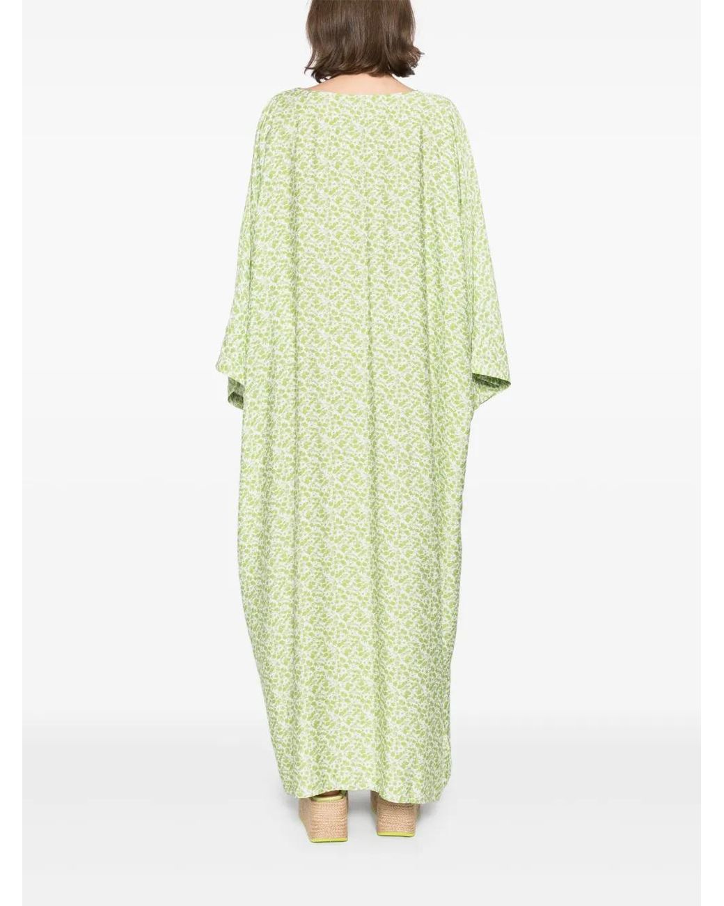 Bambah Green Flora Dress