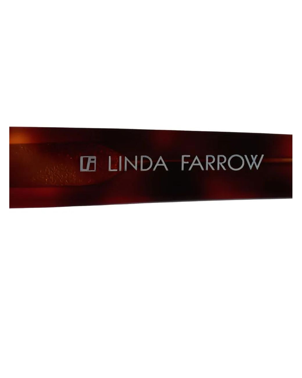 Linda Farrow Black Top-Bar Square-Frame Sunglasses