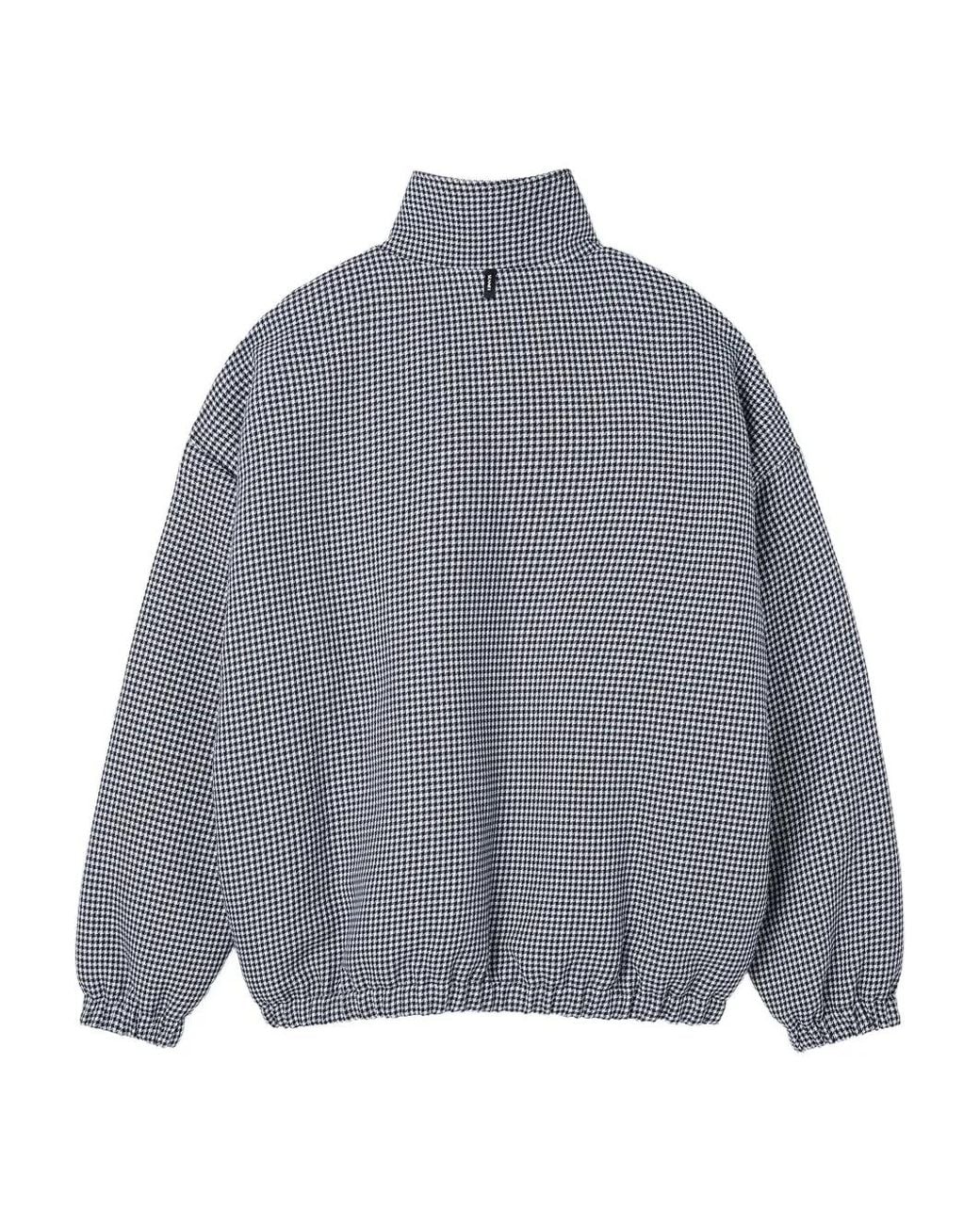 Sunnei Gray Gingham-Pattern Jacket
