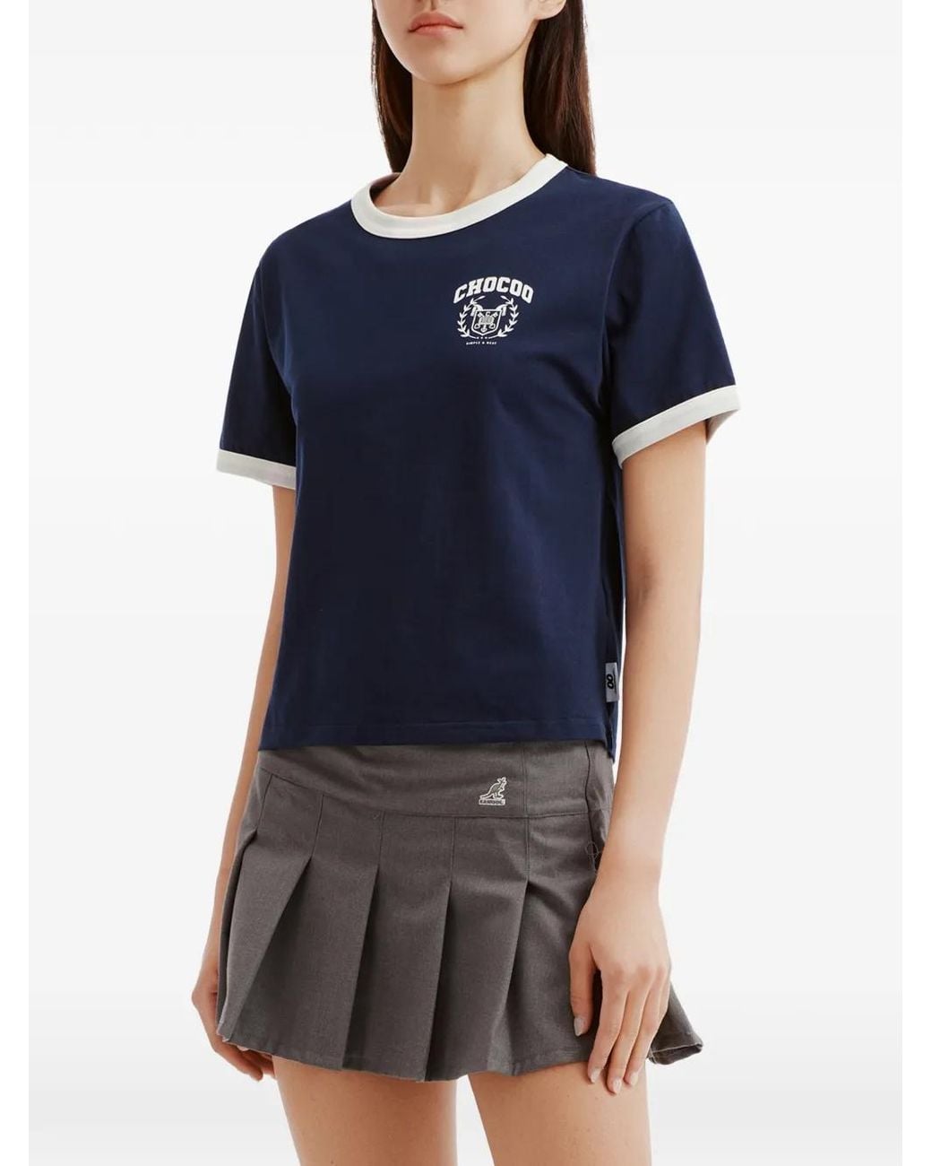Chocoolate Blue Short-Sleeves T-Shirt