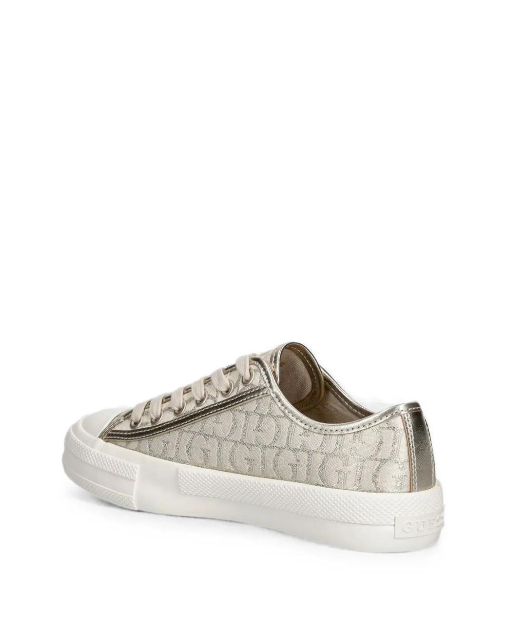 Guess White Carey Logo Sneakers