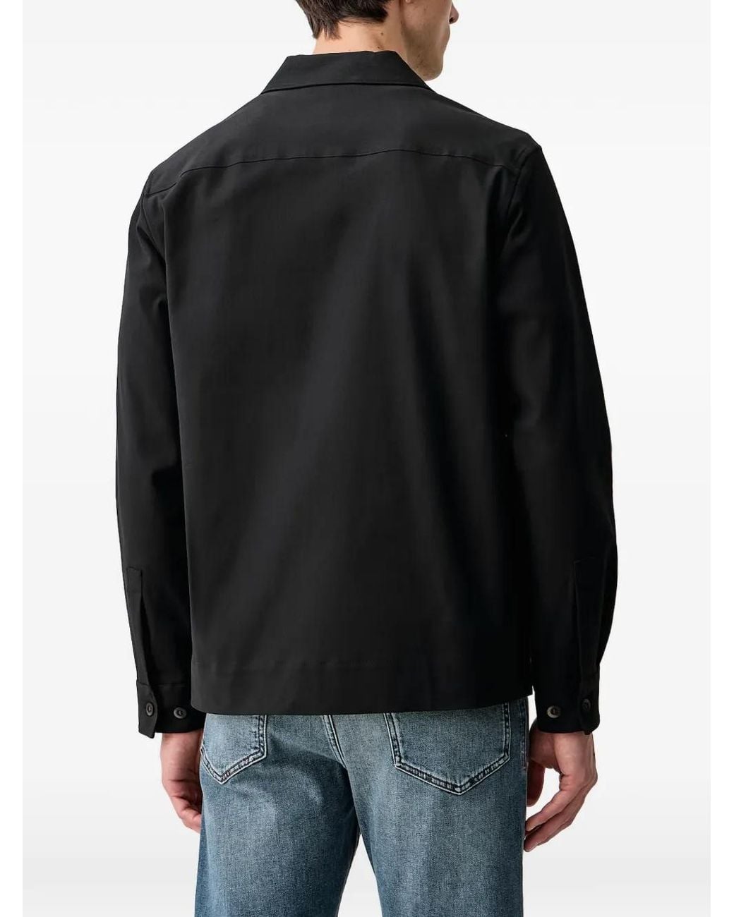 Mos Mosh Black Patrick Shirt Jacket for men