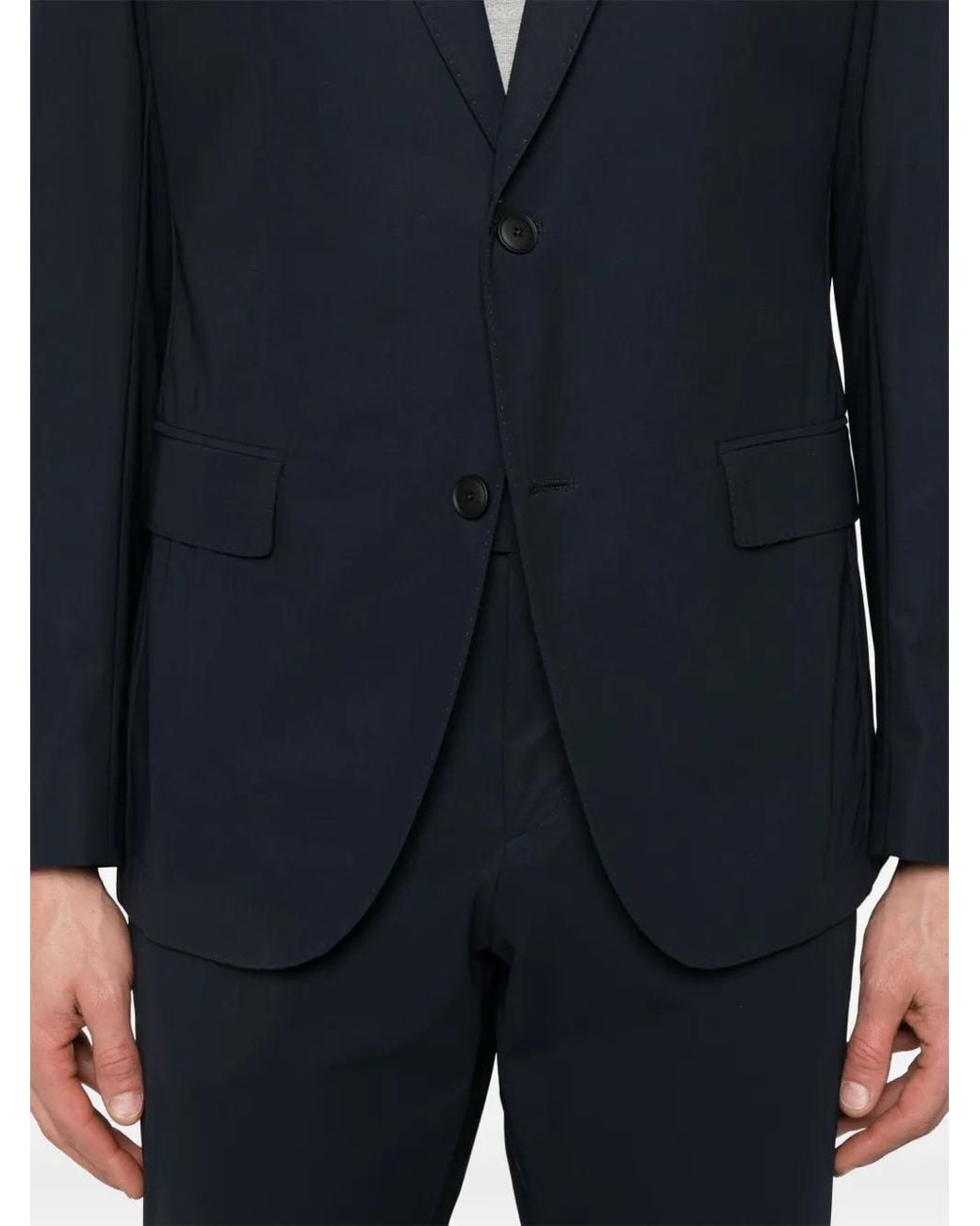 Traje Con Botones Boss de hombre de color Blue