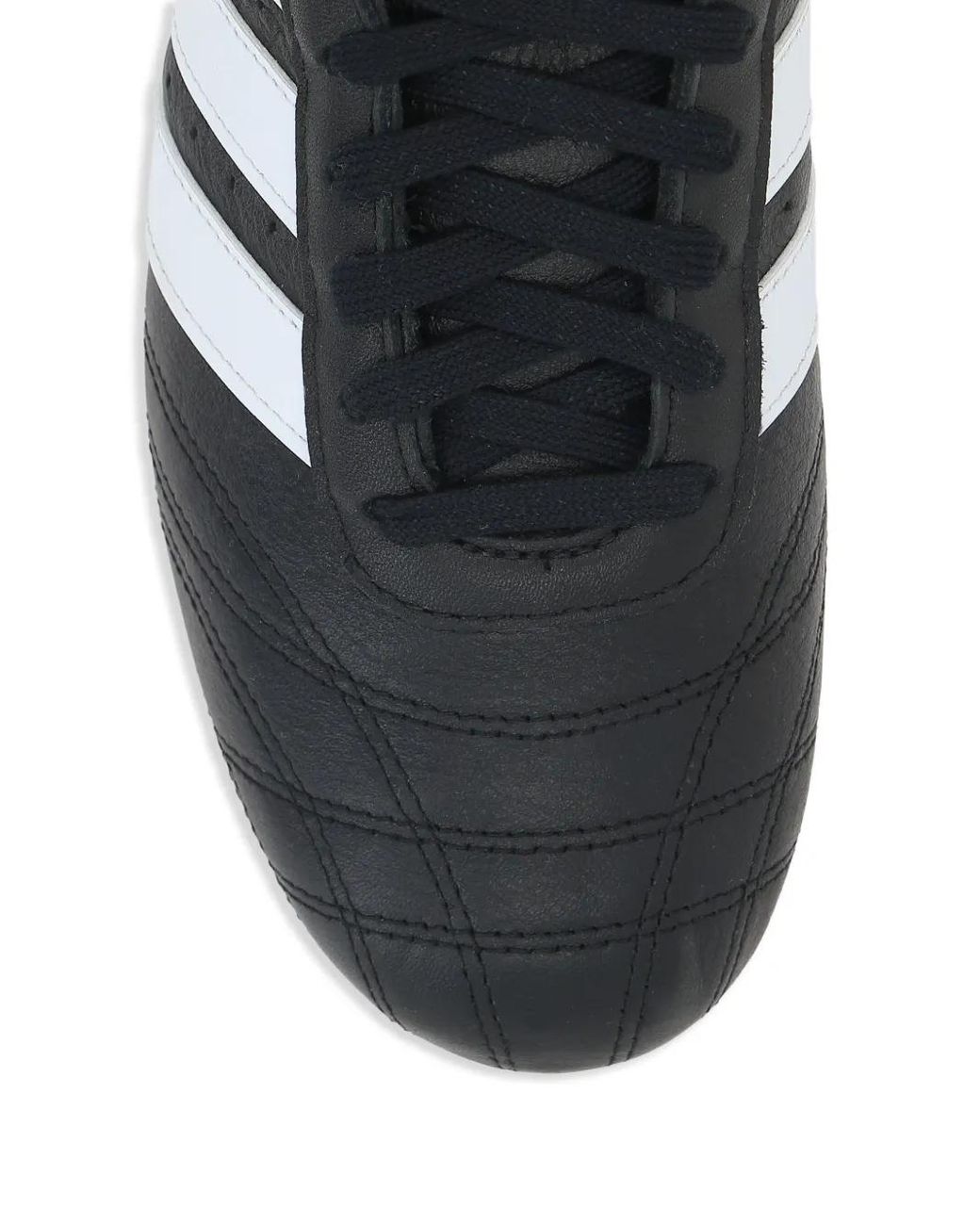 Adidas Black Taekwondo 3-Stripes Sneakers