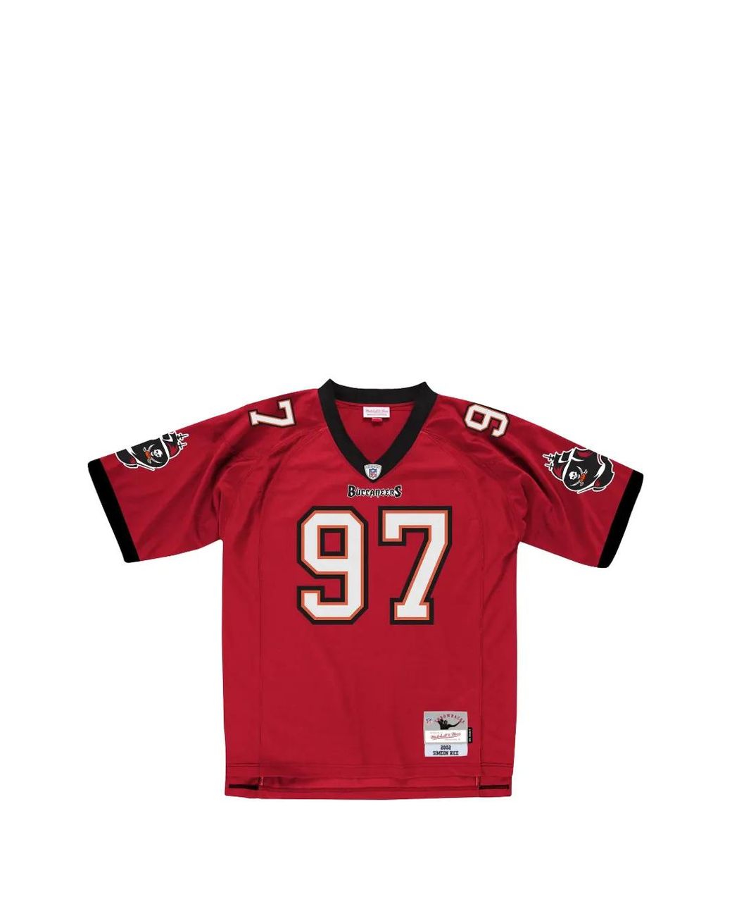 Mitchell & Ness Red Nfl Legacy "Buccaneers 2002 Simeon Rice" Tank Top for men