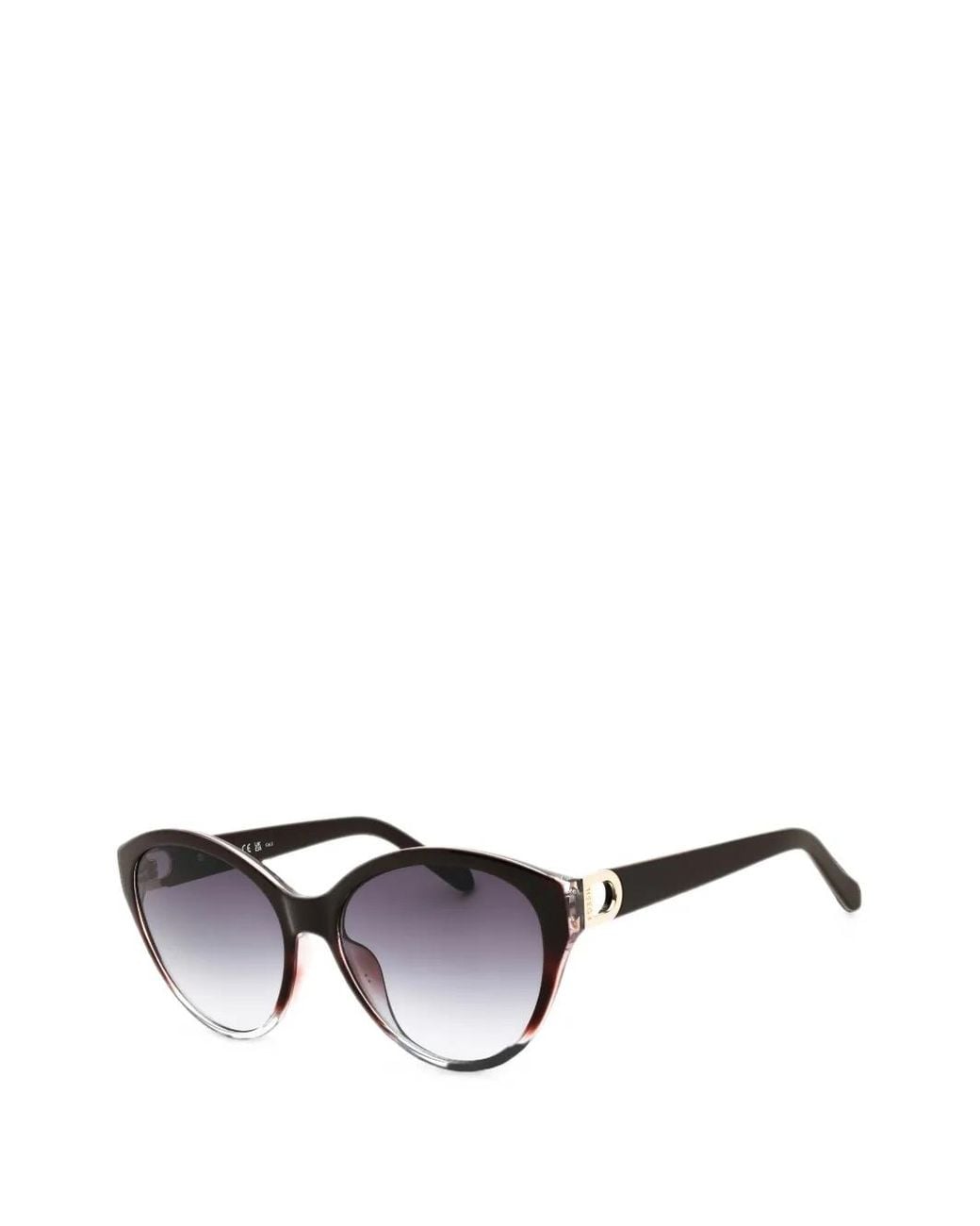 Fossil Black Cat-Eye Frame Sunglasses