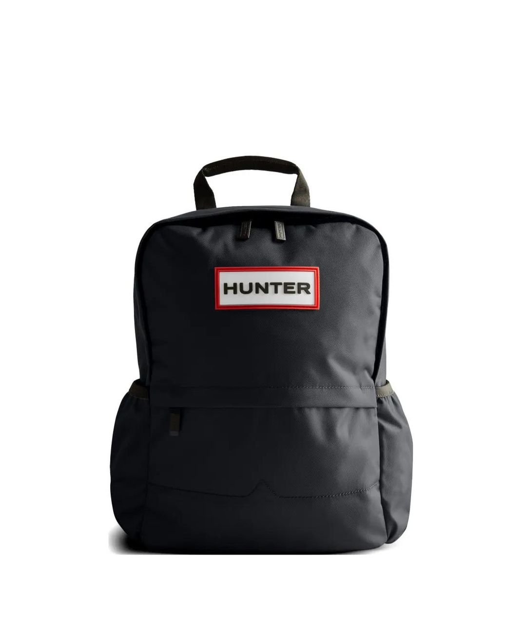 Hunter Black Water-Resistant Backpack