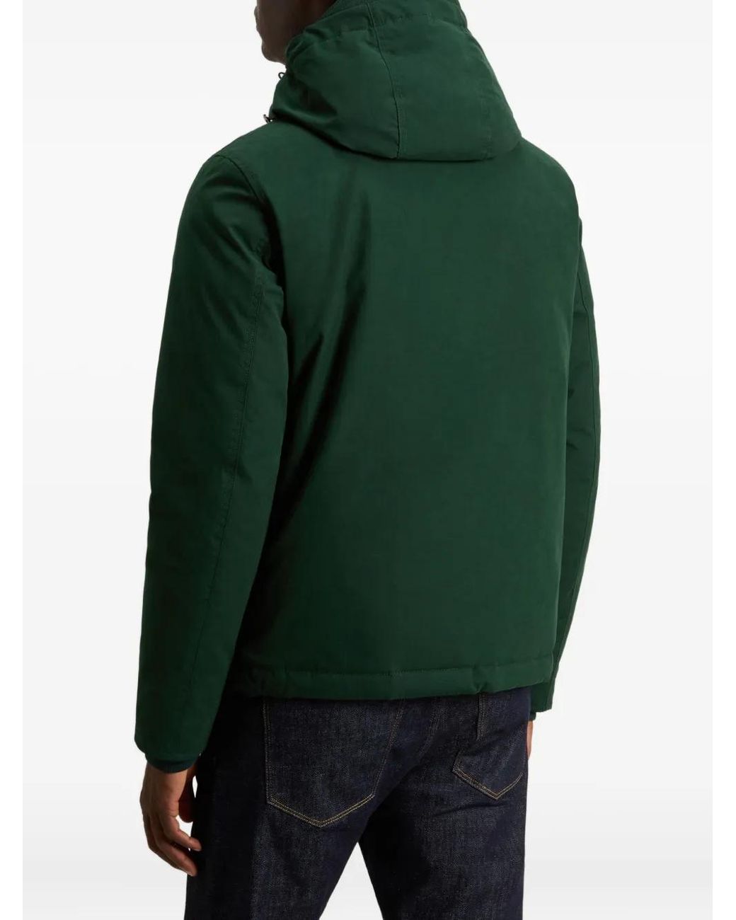 Woolrich Jack Met Capuchon in het Green voor heren