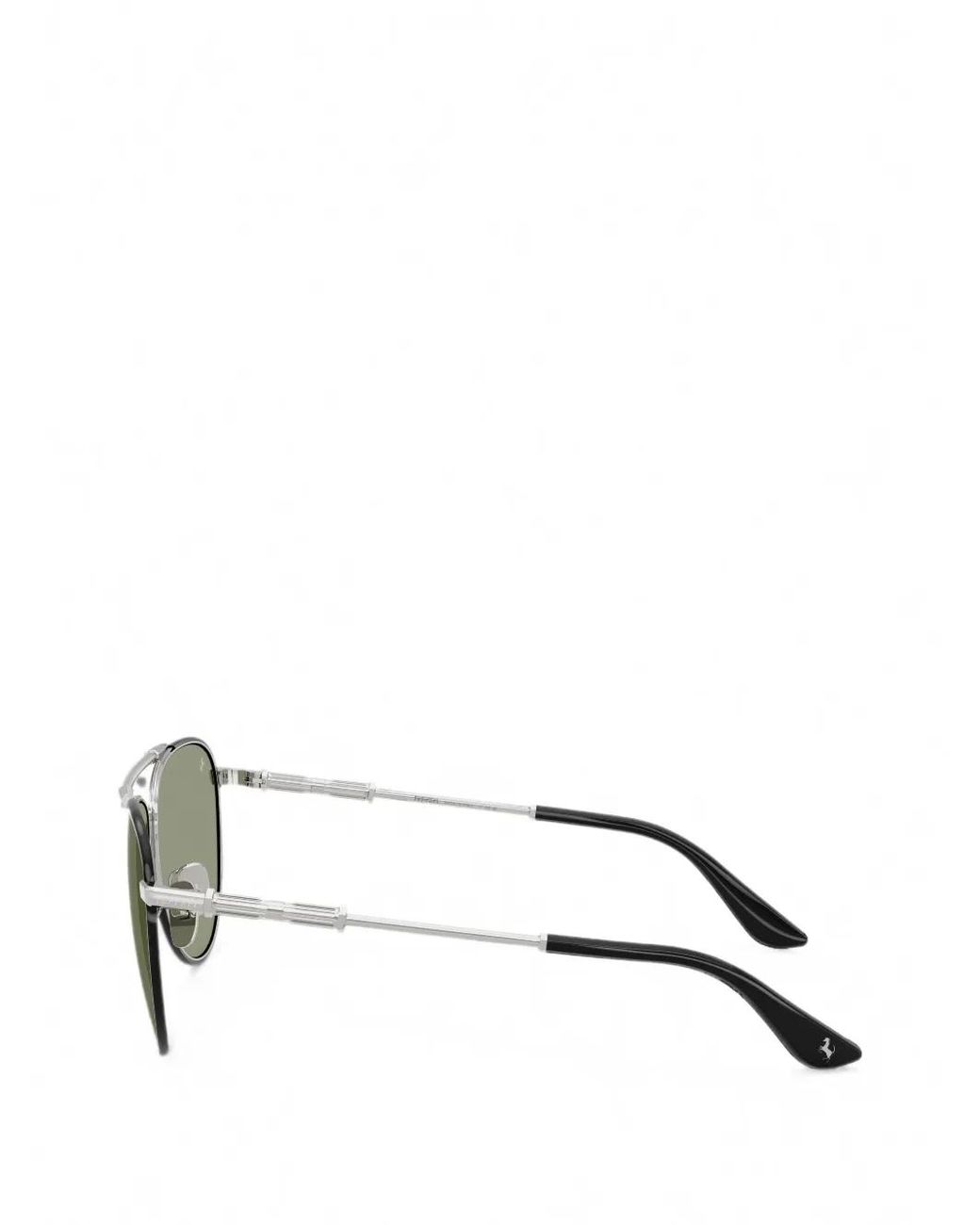 Ferrari Green Pilot-Frame Sunglasses for men
