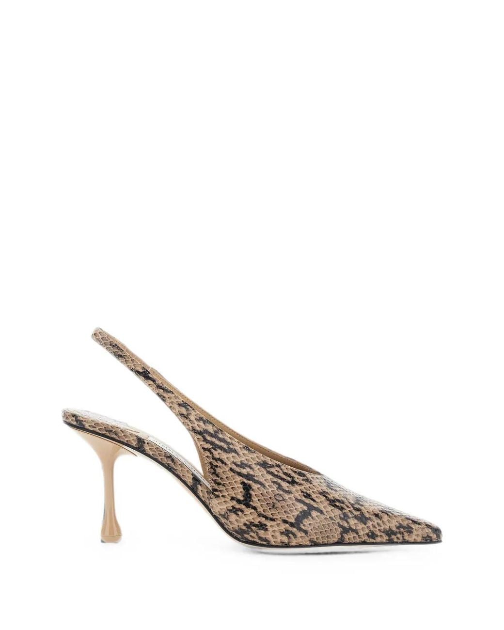Jimmy Choo White Isa 80 Pumps