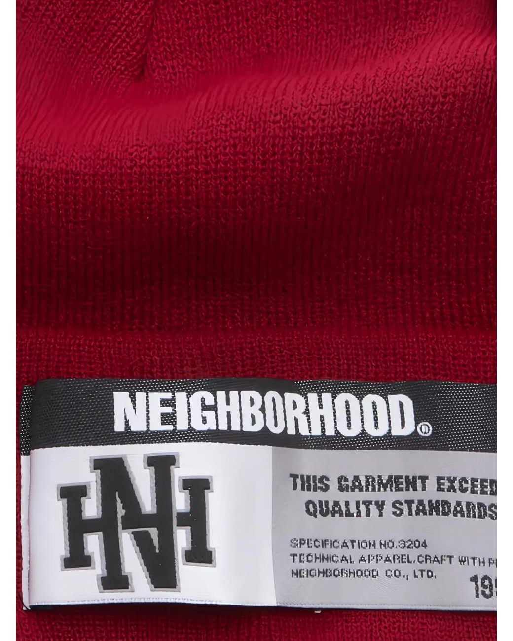 Neighborhood Red Label Beanie for men