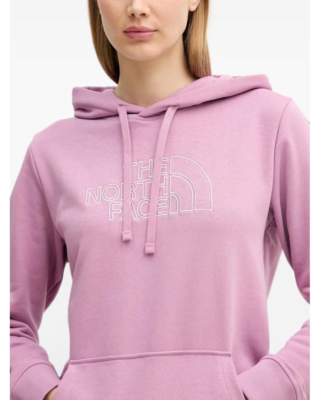 The North Face Pink Drew Peak Light Hoodie