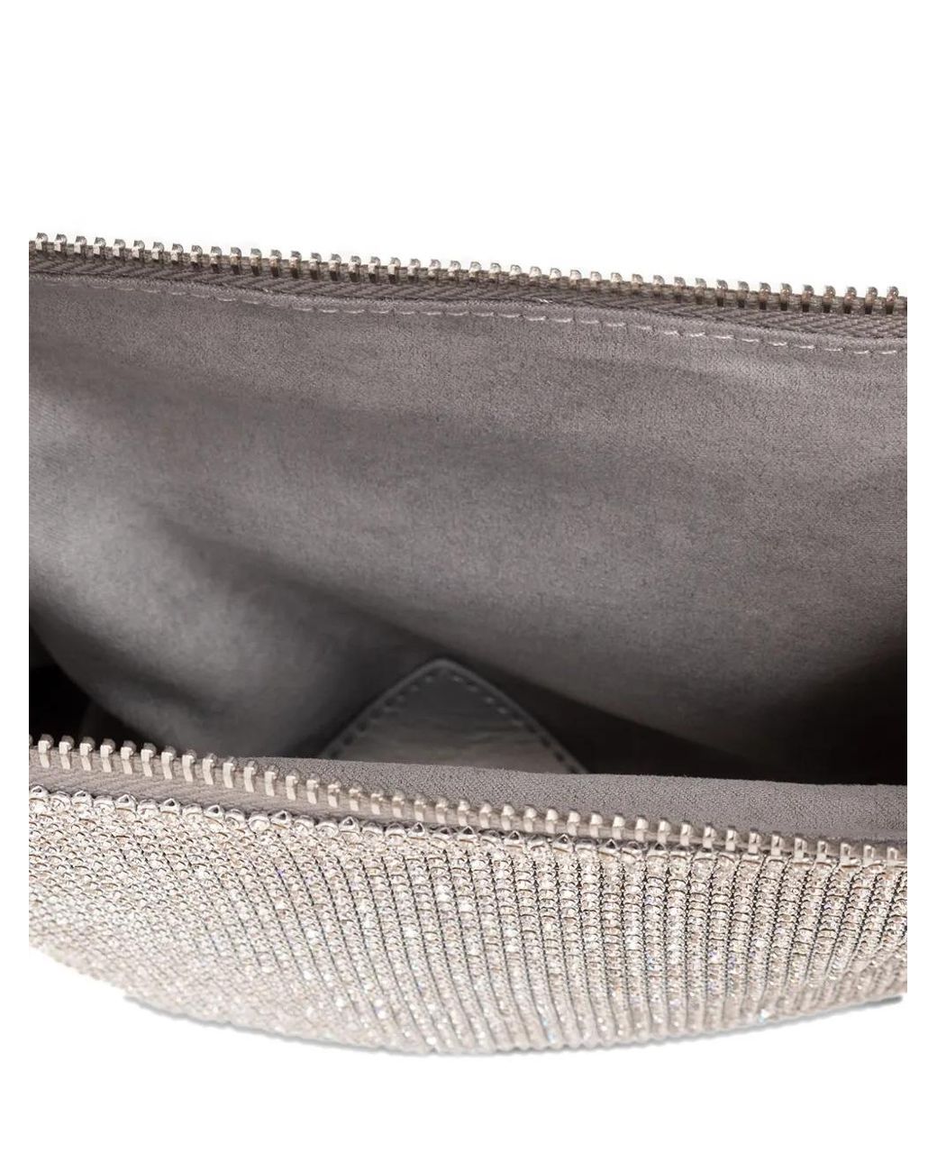 Cult Gaia Gray Sac Cabas Hera Nano À Strass
