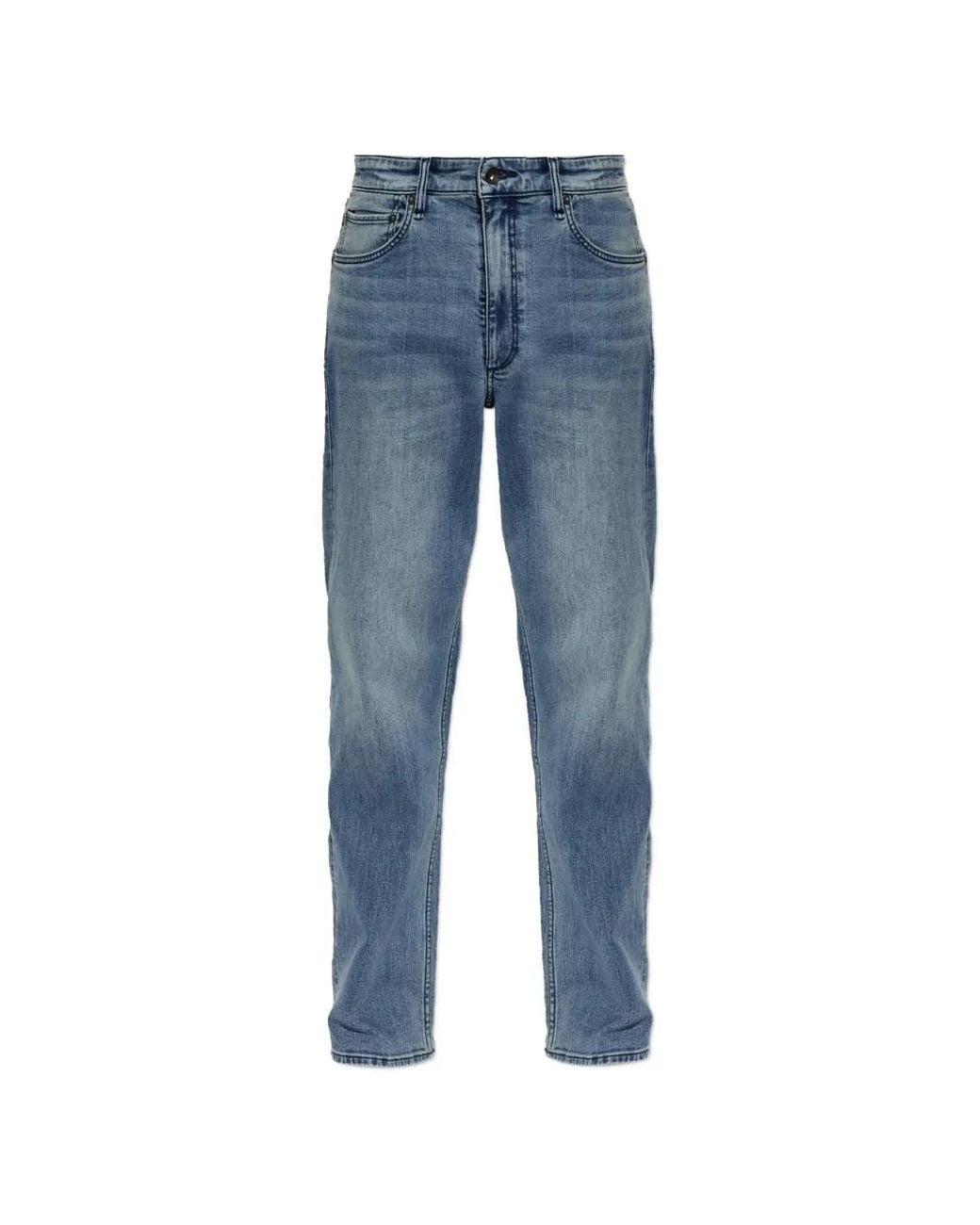Rag & Bone Straight Jeans in het Blue voor heren