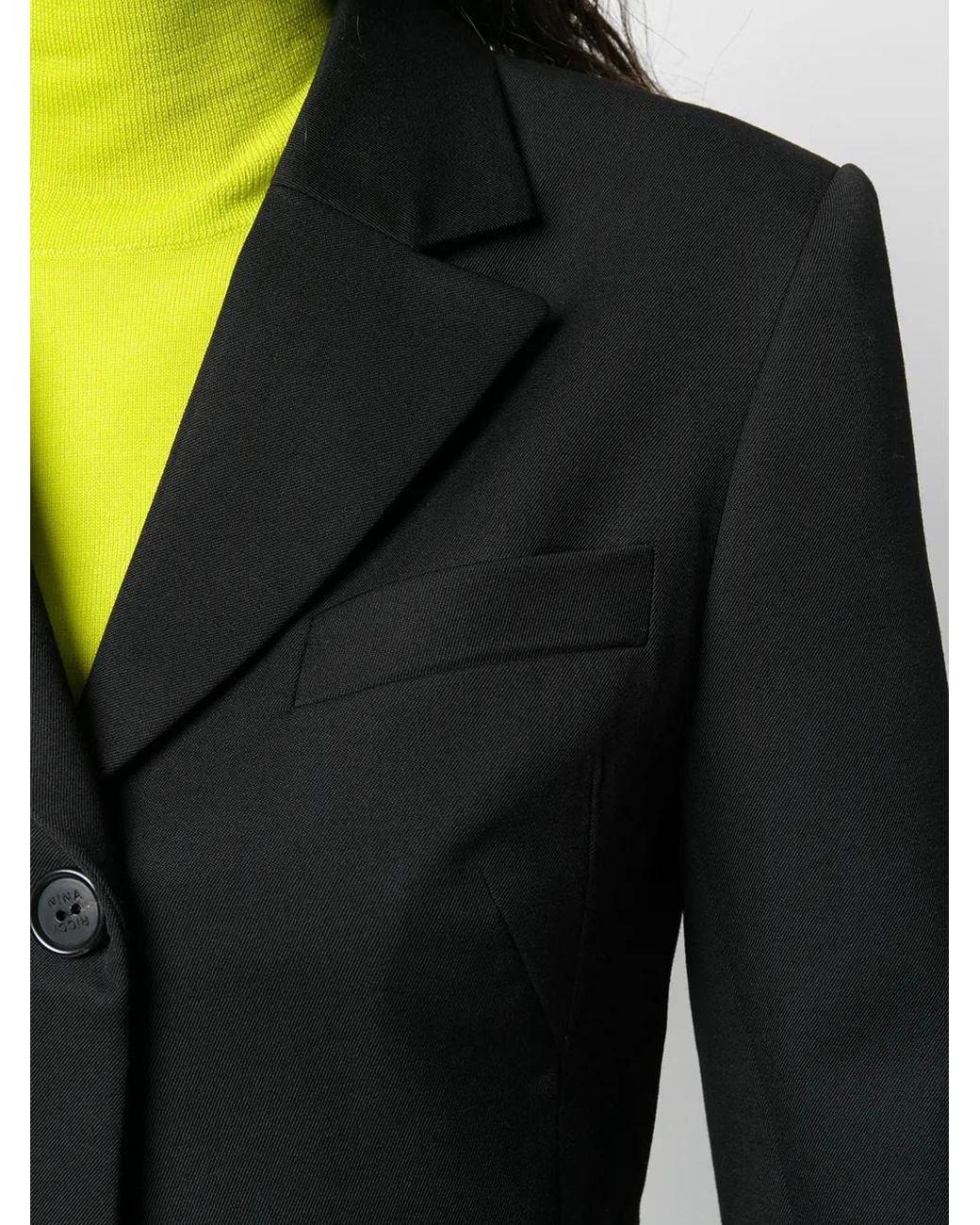 Nina Ricci Black Structured Blazer