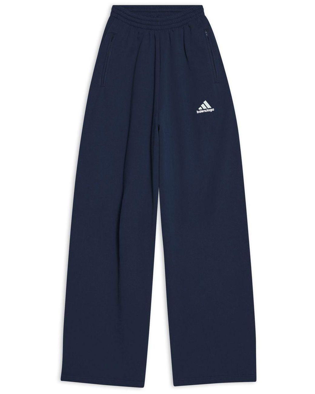 Balenciaga X Adidas Flared Track Pants in Blue | Lyst