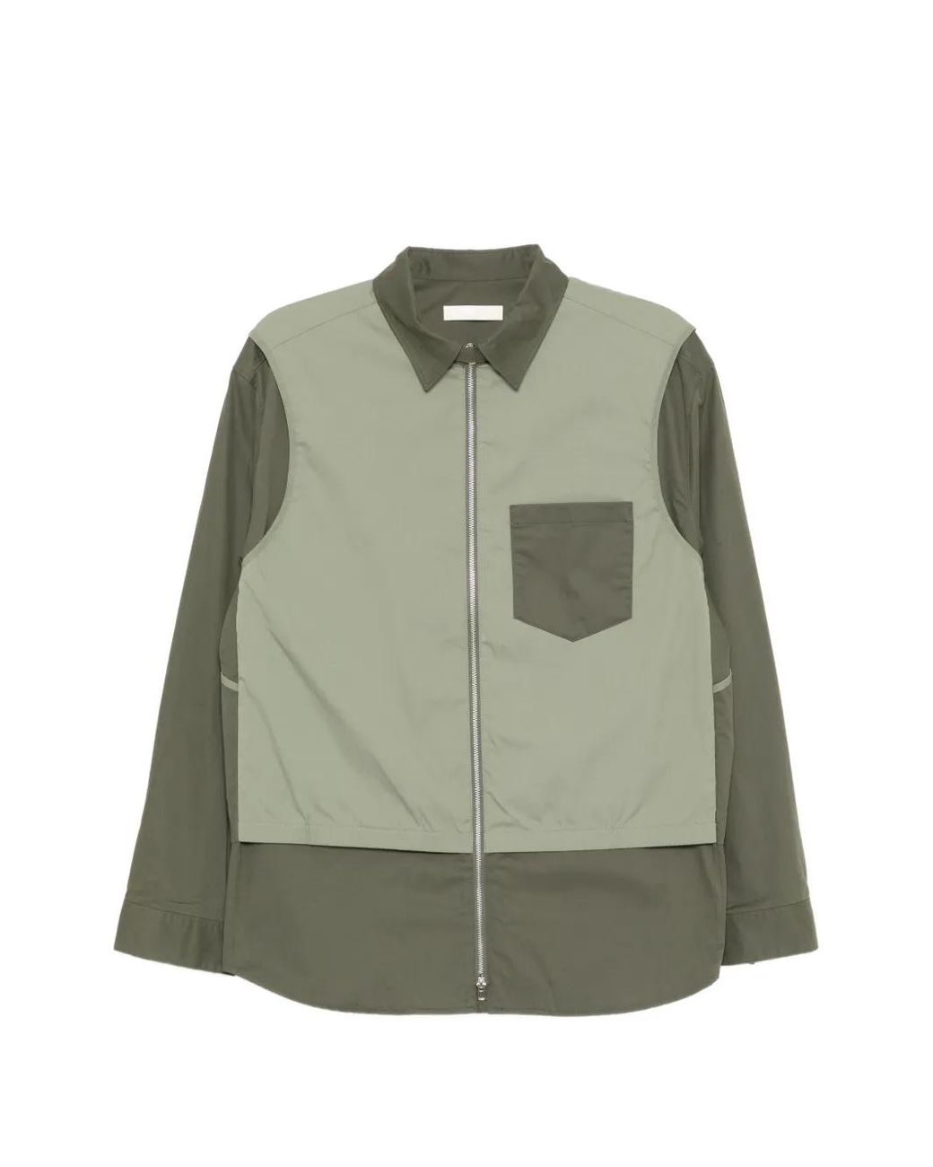 CROQUIS Green Logo-Print Jacket for men