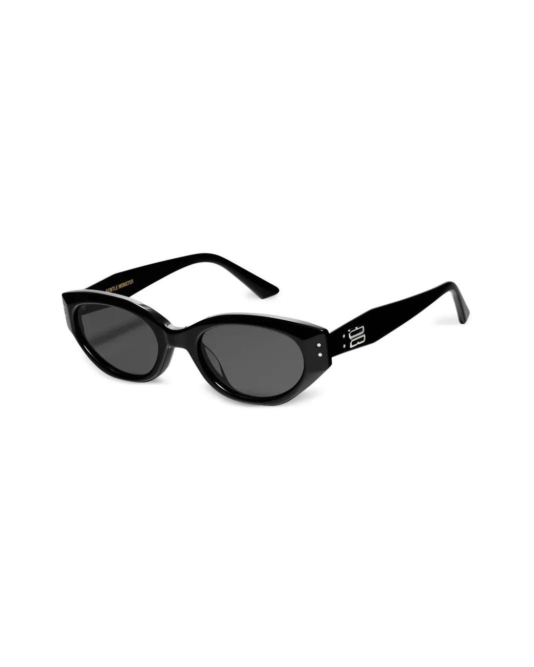 Gentle Monster Black Rococo Tinted Sunglasses